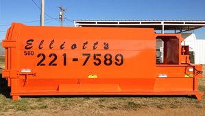 Open Top Roll Off Dumpsters